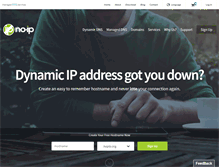 Tablet Screenshot of noip.com