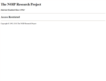 Tablet Screenshot of noip.org